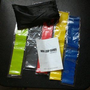 Mini loop bands with bag for storage NIP